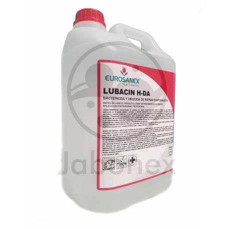 LUBACIN H-DA Desinfectante Virucida para superficies - 5 Litros
